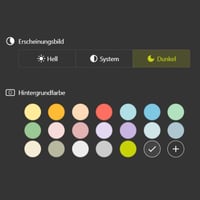 Boardfarbe festlegen