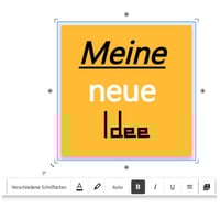 Formatierungen nutzen