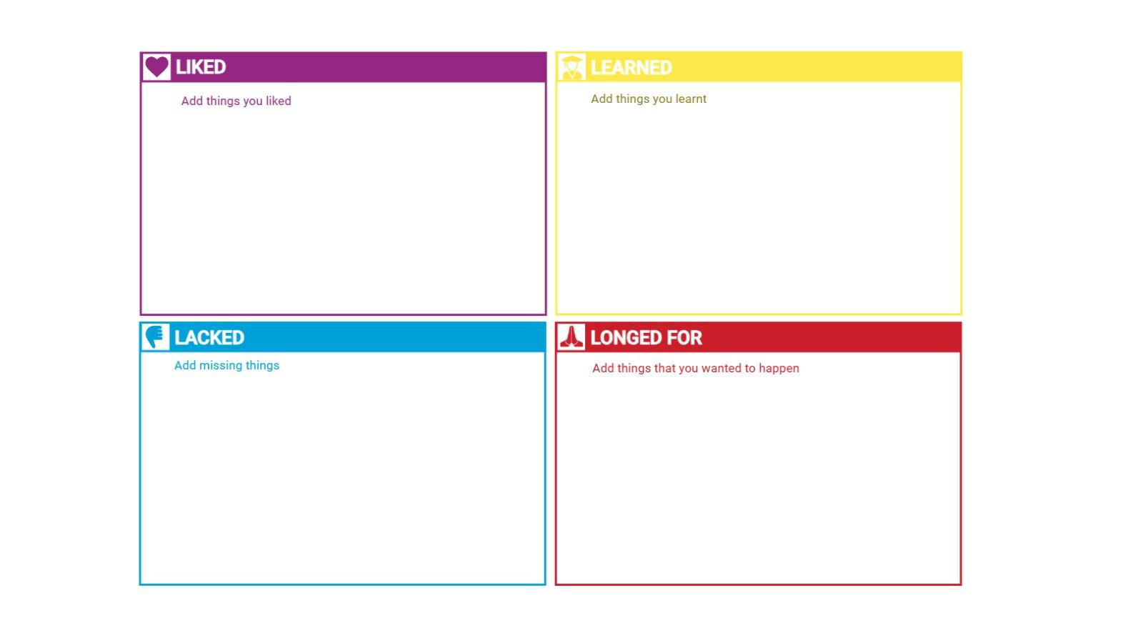 The 4L Retrospective Template