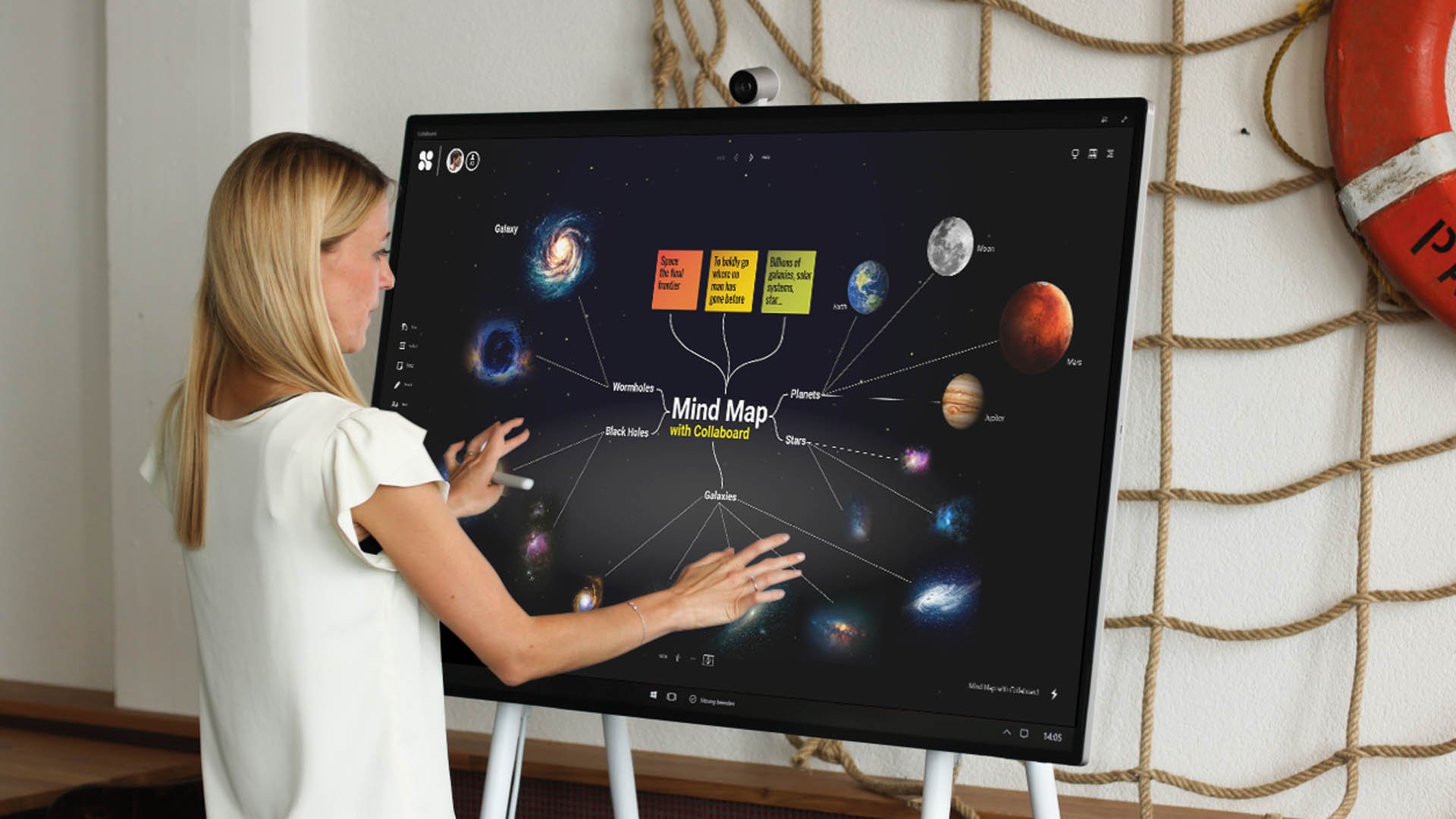 mind map collaboard surface hub