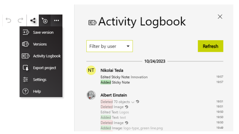 Activity Logbook