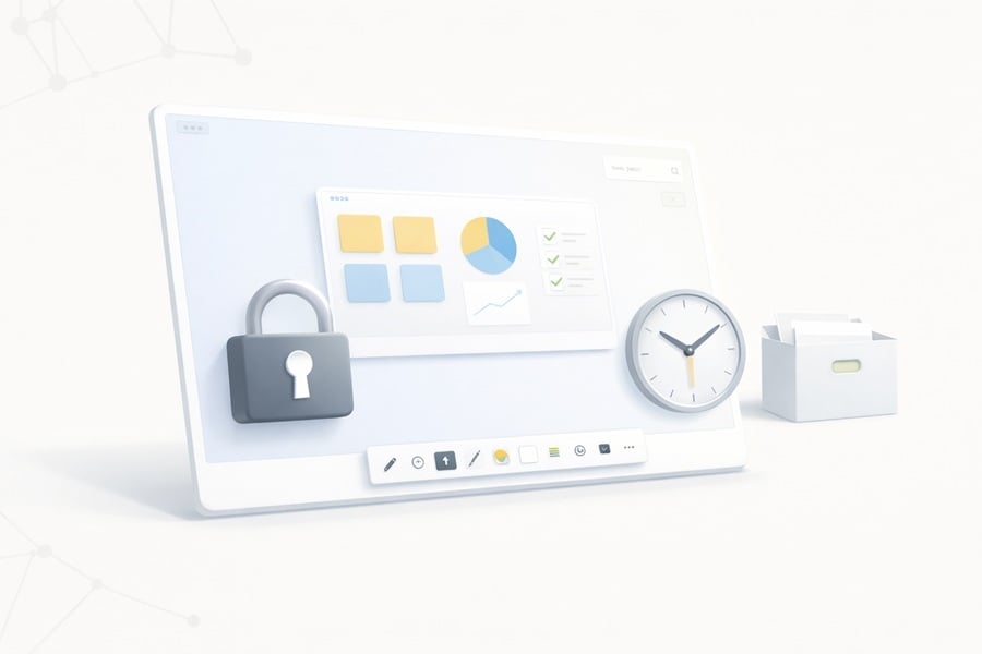 Auto archive and lock