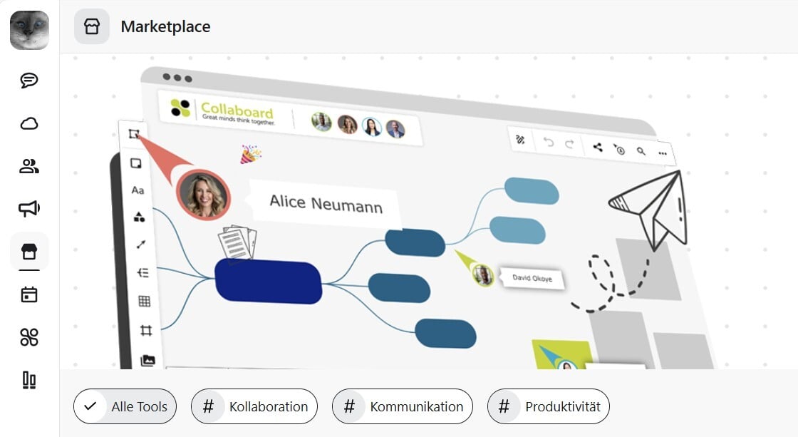 Collaboard Stashcat Marketplace