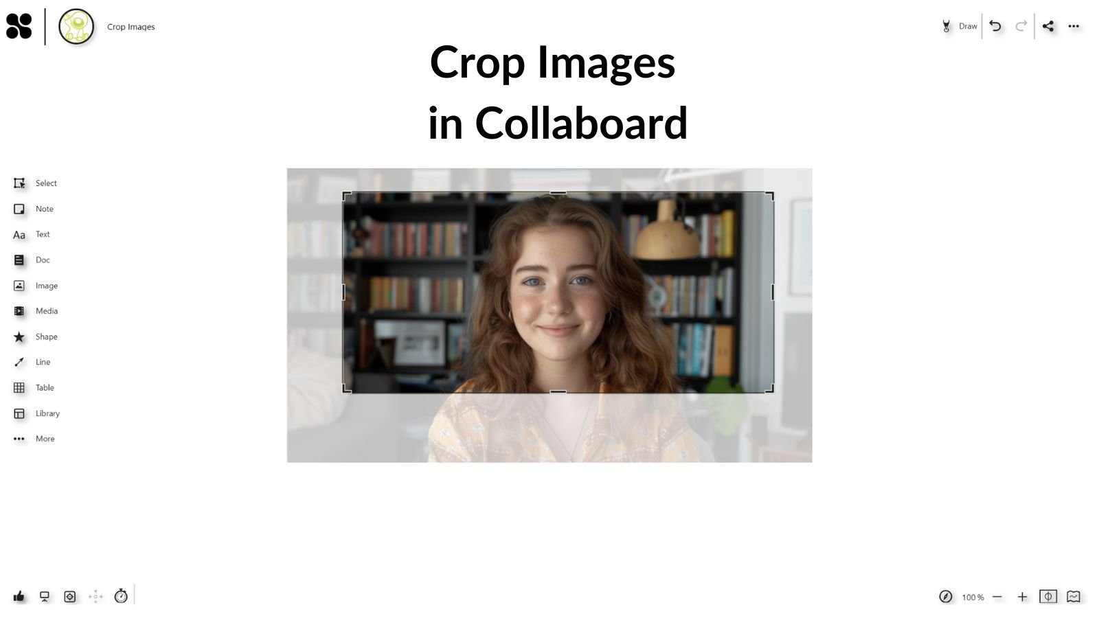 Crop Images Collaboard