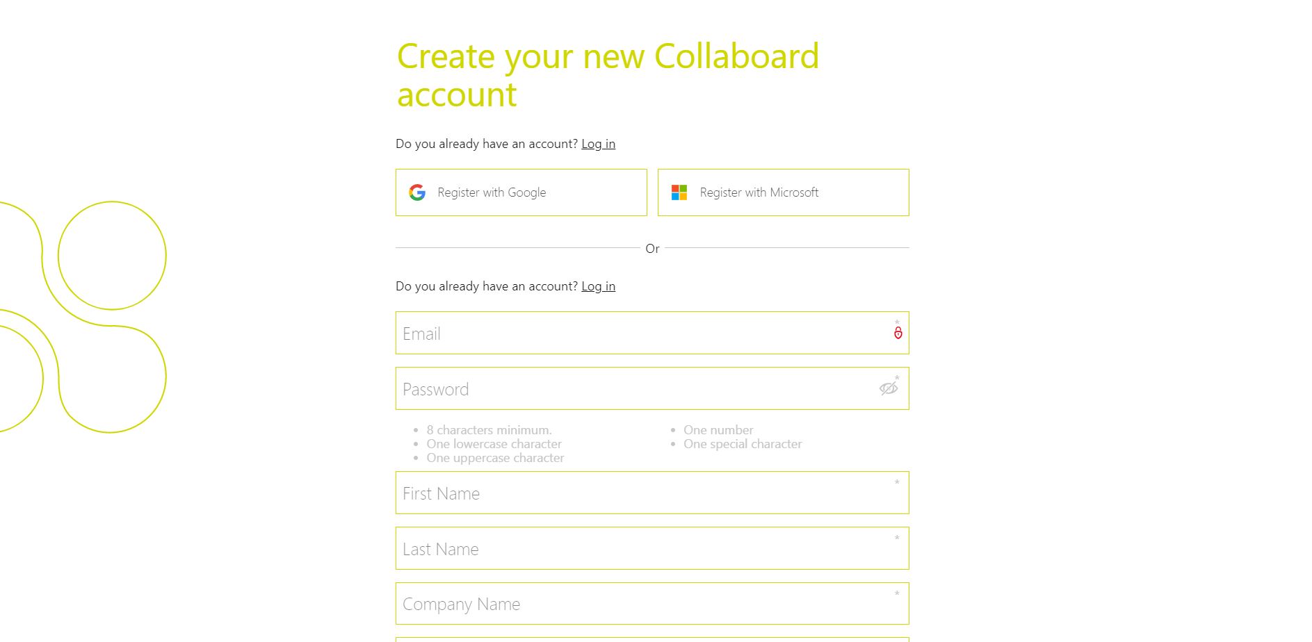 Register in Collaboard