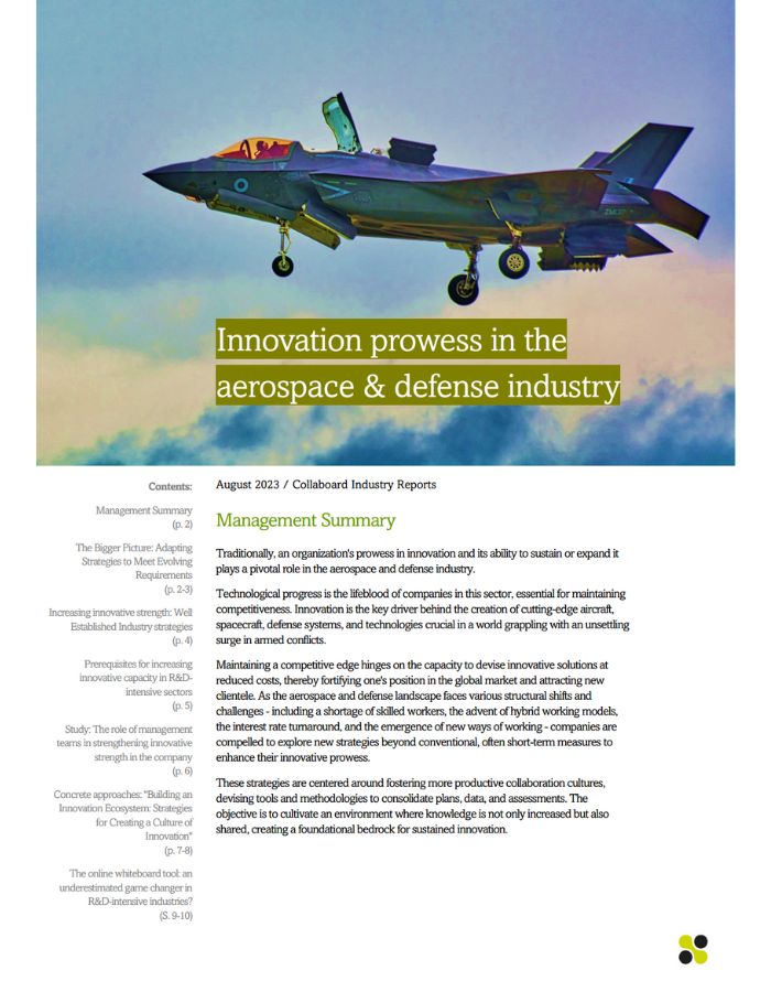 Industry Report Innovation in Aerospace and Defense