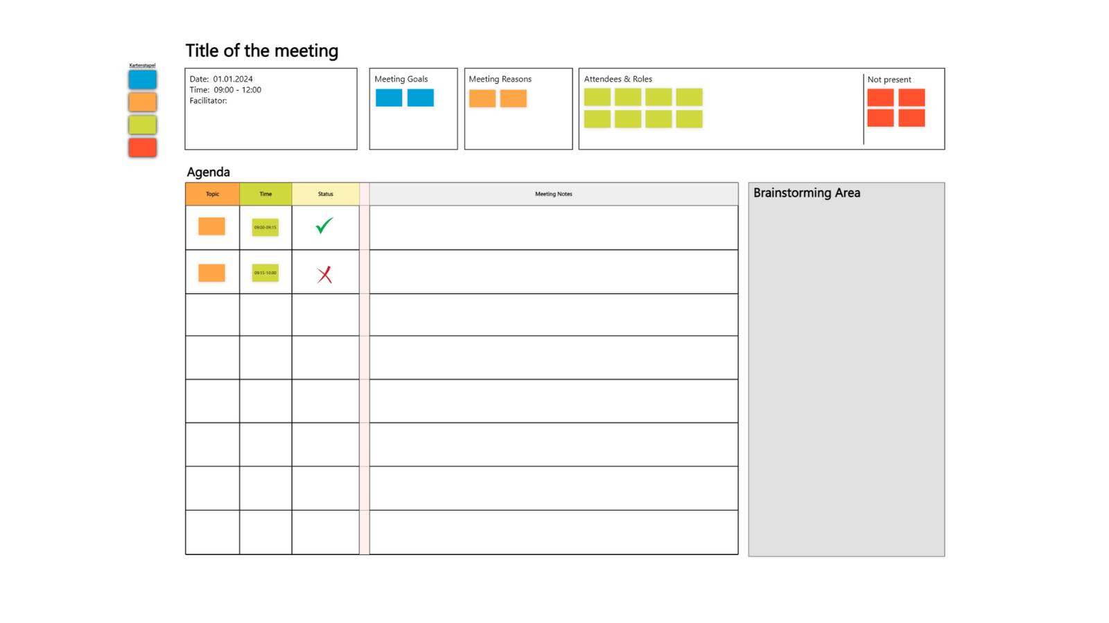 Meeting Protocol Template