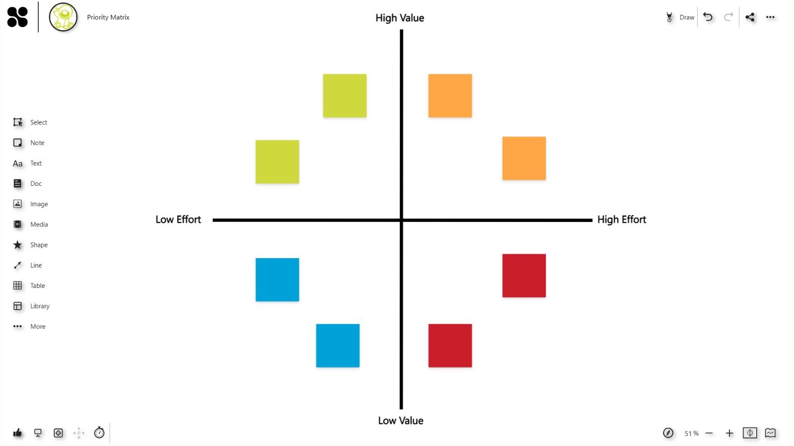 Priority Matrix Template