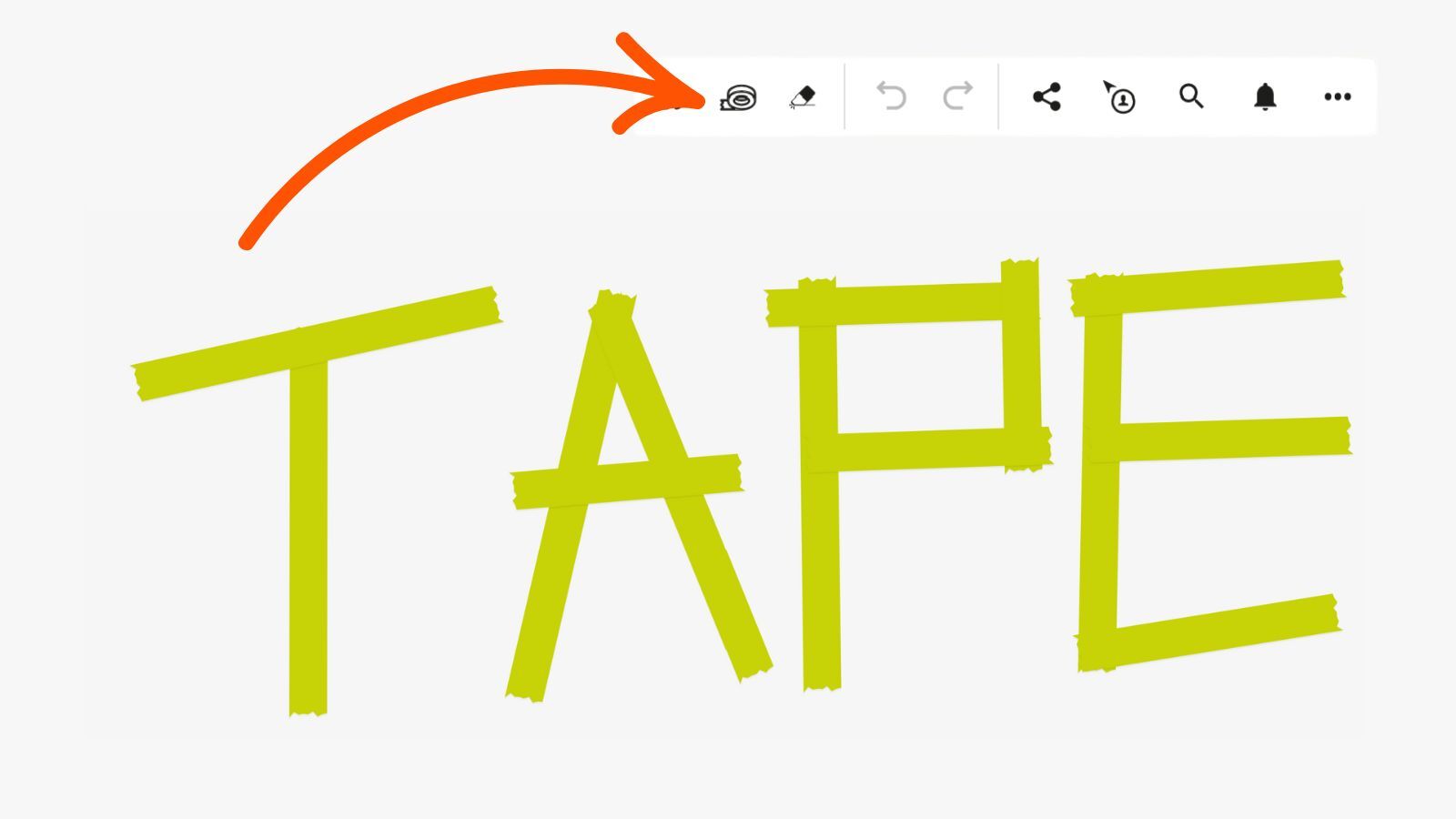 Tape Brush